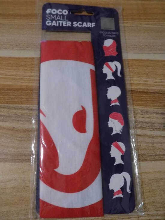Foco Accessories - Atlanta Hawks Big Logo Gaiter Scarf - Youth (Small)
